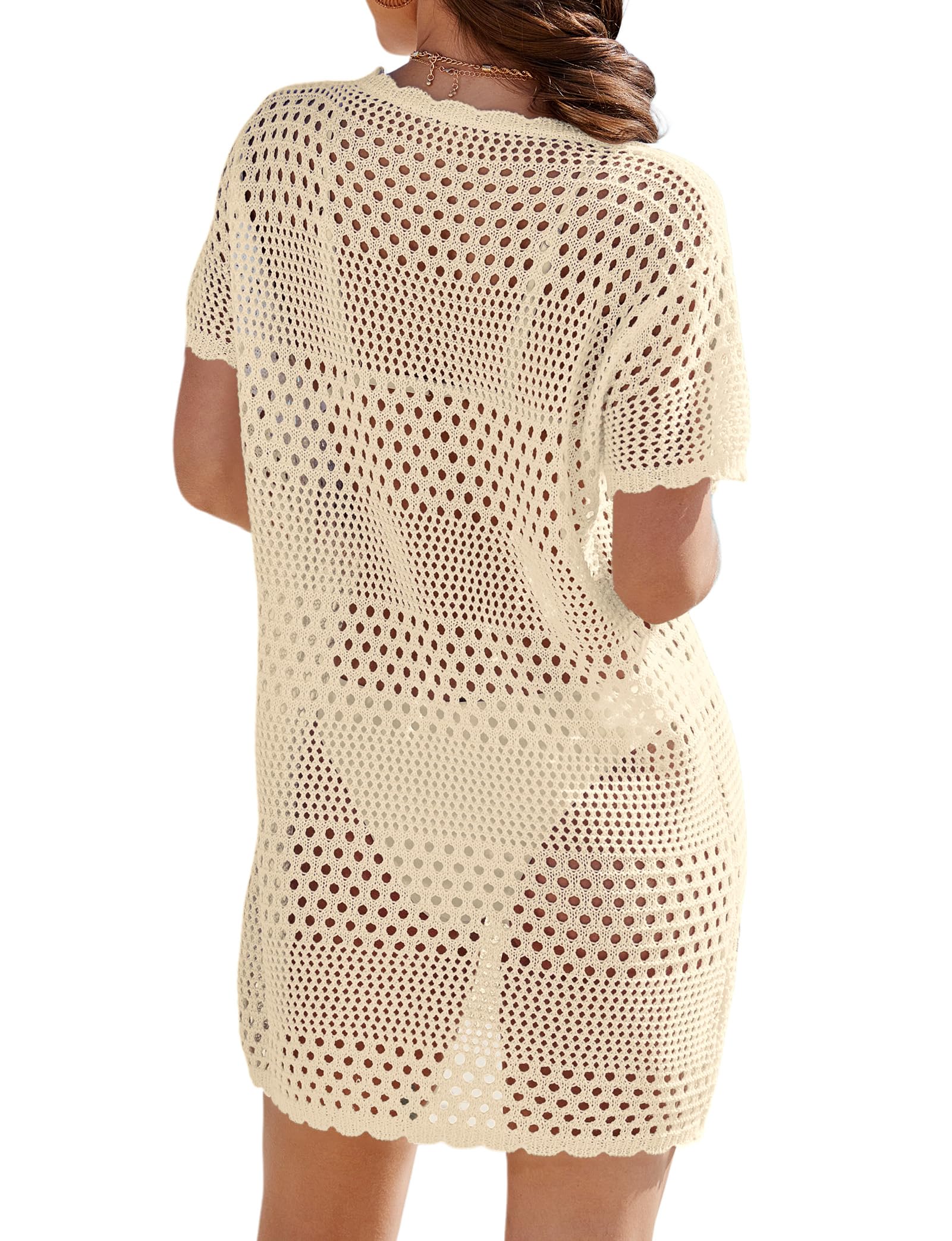 Buauty Trajes de baño para mujer, salida de baño, salida de baño, salida de baño, bikini, vestidos de playa 2025