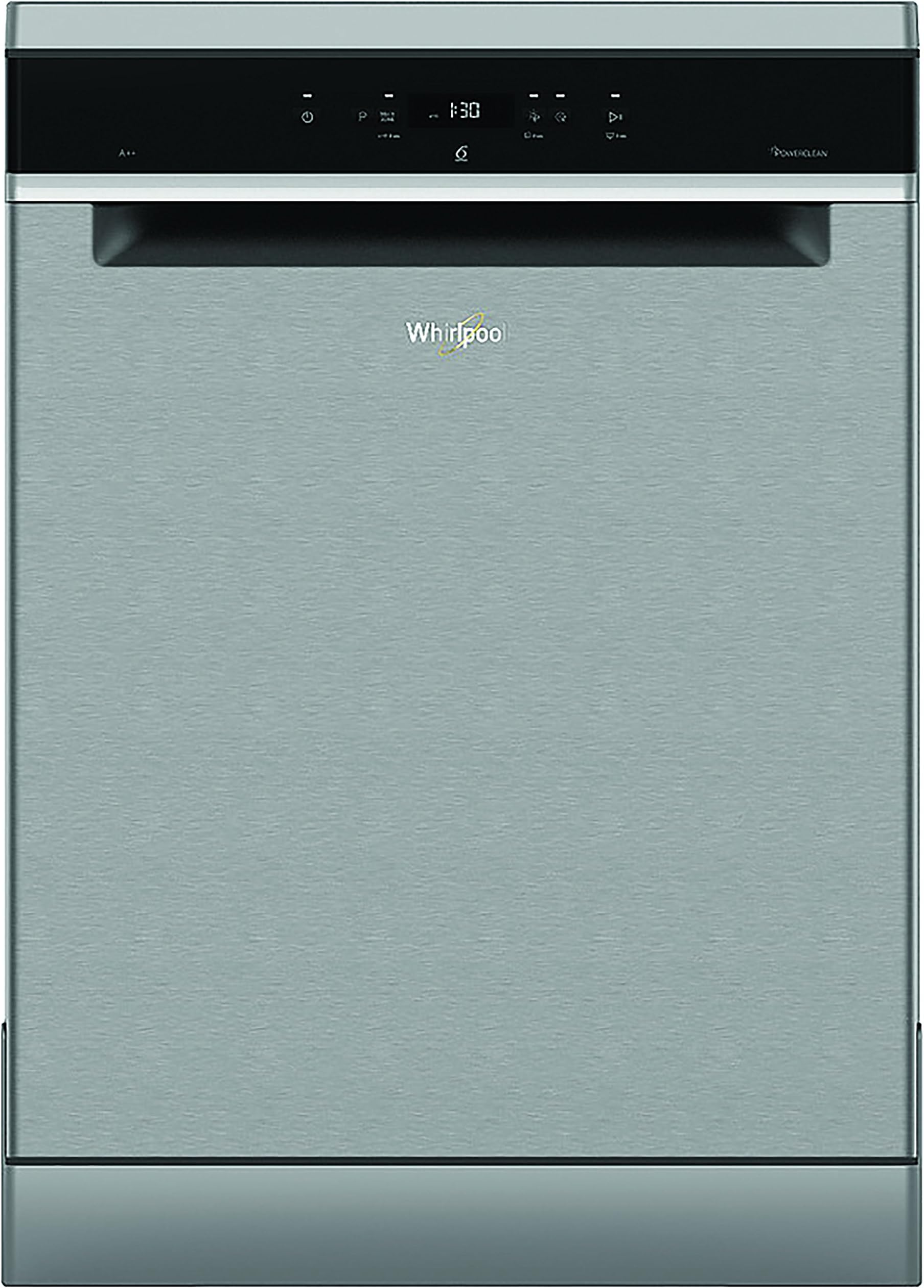 Whirlpool WFC3C24PX 14 Place Freestanding Dishwasher with Quick Wash - Stainless Steel [Energy Class A++]