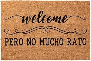 Doormat Outdoor Alfombra Welcome Pero No Mucho Rato Kitchen Rug Mat Home...