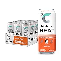 Vista 5 de CELSIUS HEAT - Bebida energética de alto rendimiento, cero azúcar, sabor cereza y lima