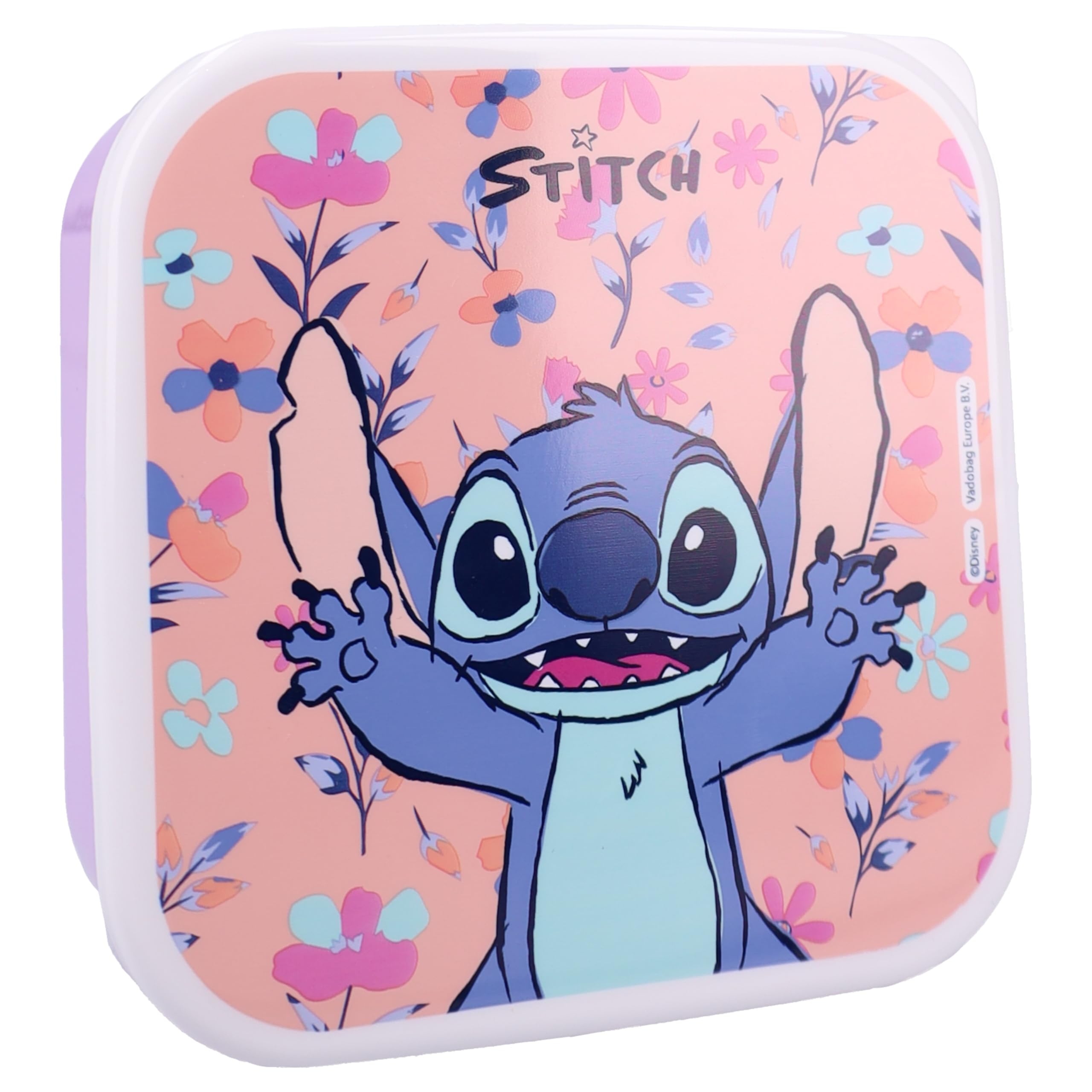 Disney Stitch Fresh Bites - Contenitore per snack