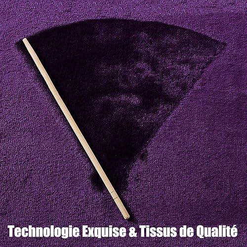 Miniatura 7 de Hozy - Cobija de forro polar para cama de 330GSM, suave, tela cepillada, muy cálida, para el sofá