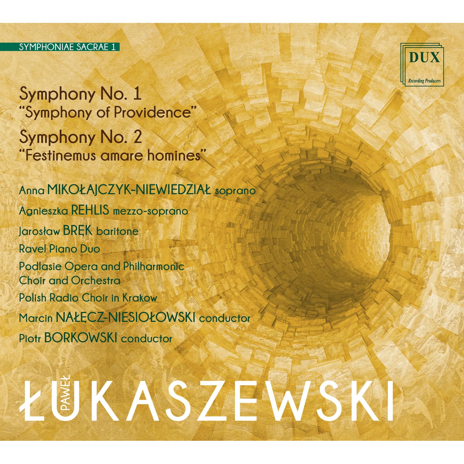 LUKASZEWSKI SYMPHONIES NOS. 1