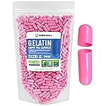 XPRS Nutra Size 2 Empty Capsules - 1000 Count Empty Gelatin Capsules - Pills DIY Capsule Filling - Pure Bovine Pill Gel Caps for Do-It-Yourself Supplements (Pink)