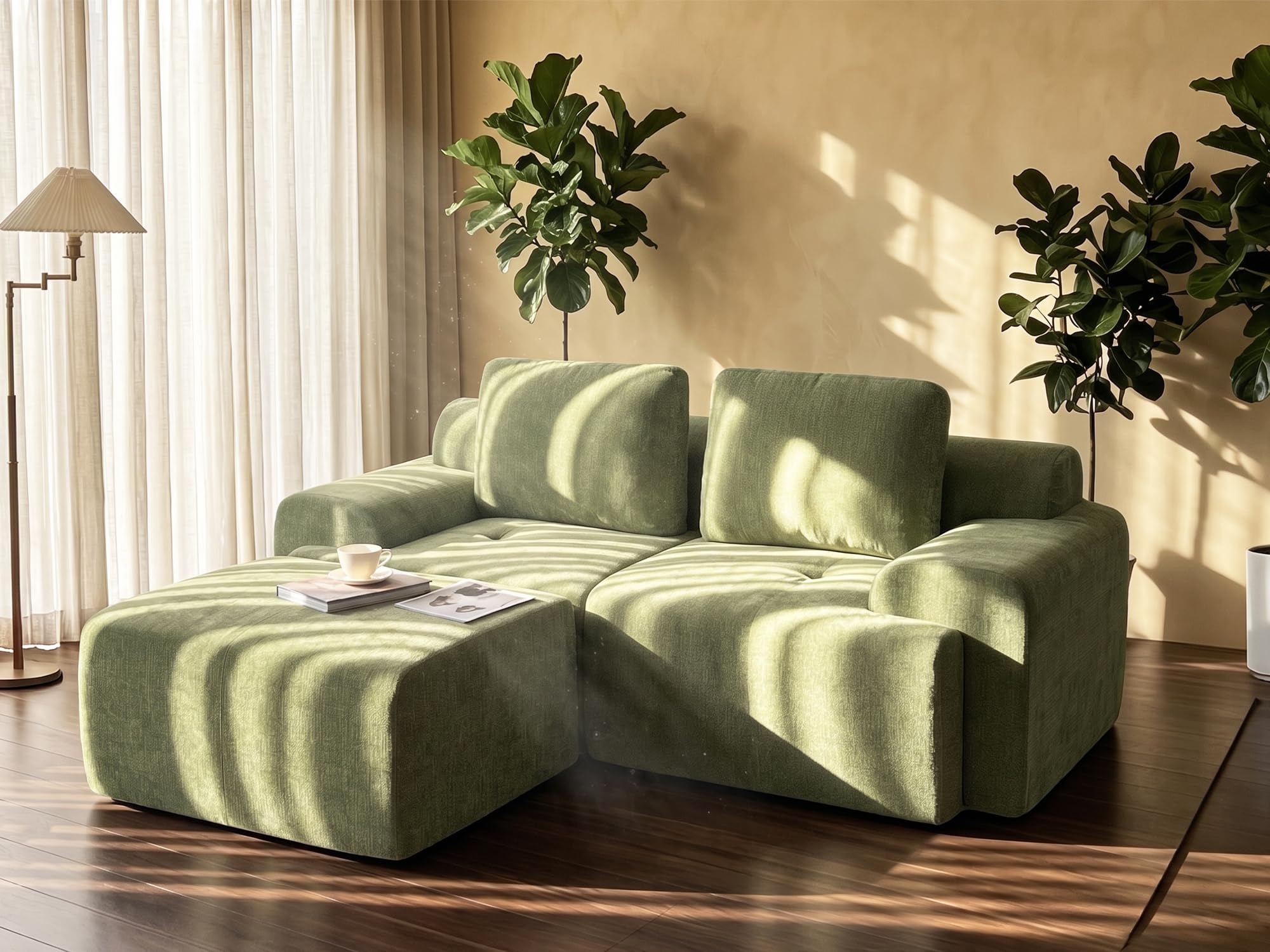Comfort Cloud 85' L Shaped Sectional