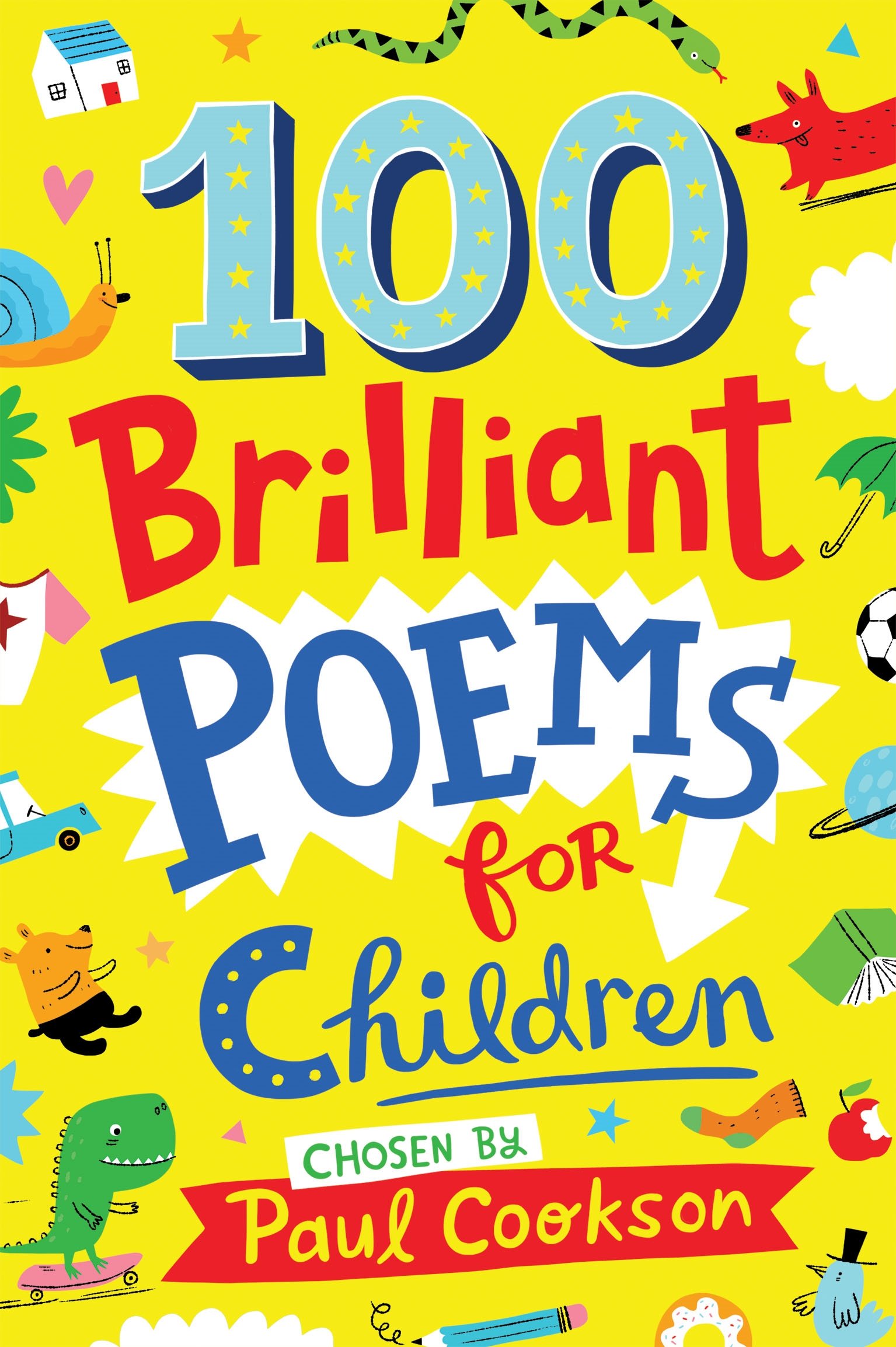 Paul Cookson 100 Brilliant Poems For Children Book