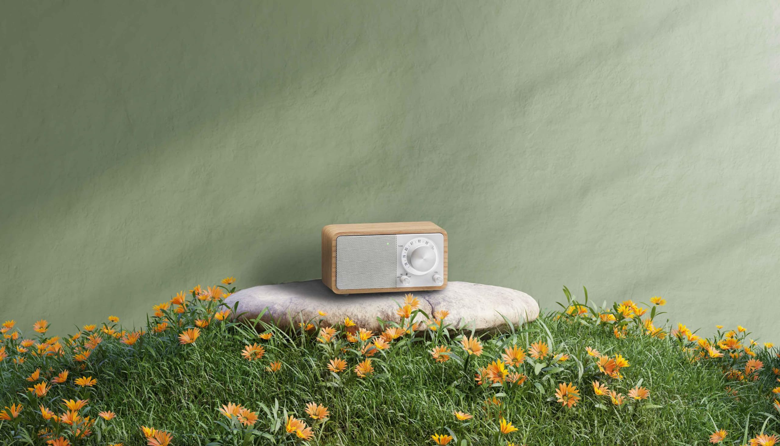 Sangean WR-301 Wide FM Compatible FM Radio Bluetooth Speaker Sangean WR-301 Wide FM Compatible FM Radio Bluetooth Speaker