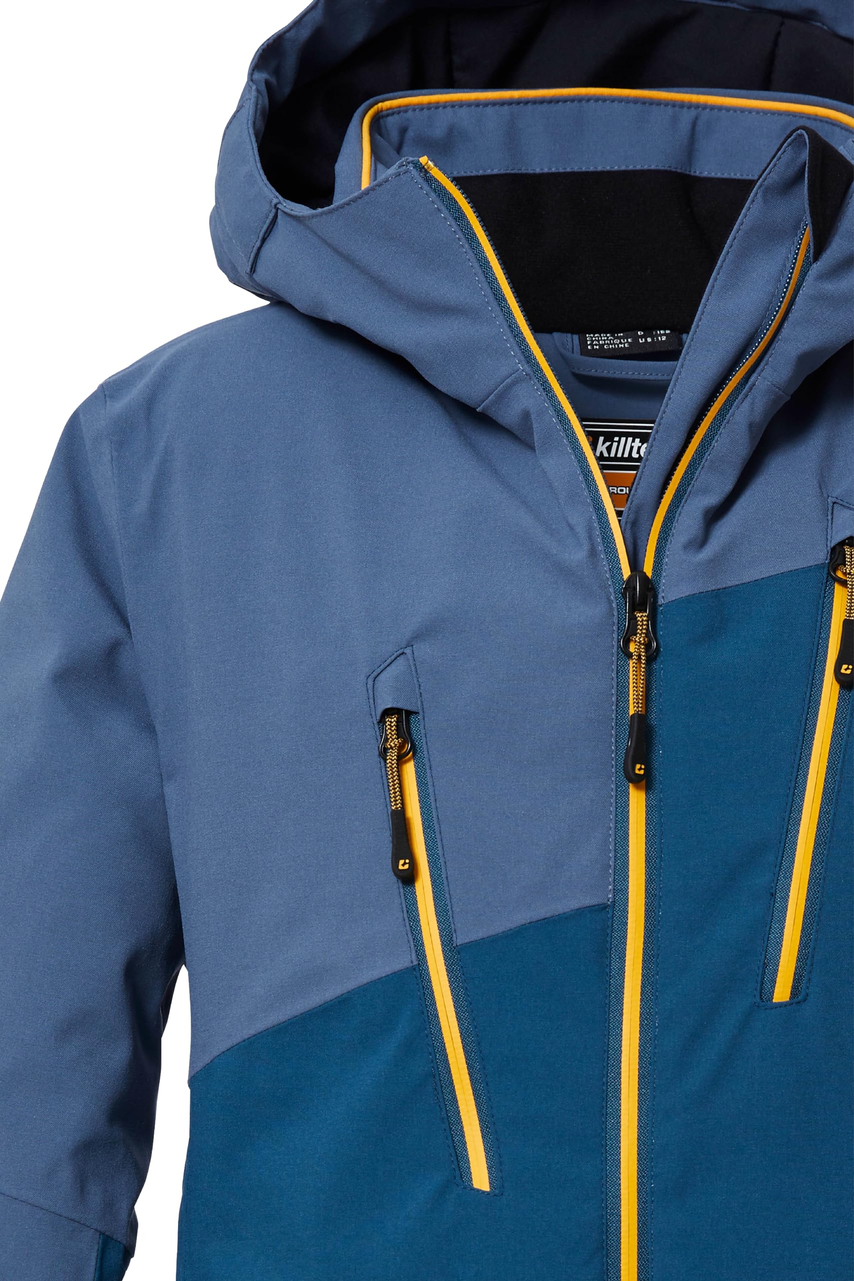 Killtec Jungen Ksw 173 Bys Ski Jckt Skijacke/Funktionsjacke mit Kapuze und Schneefang, wasserdicht