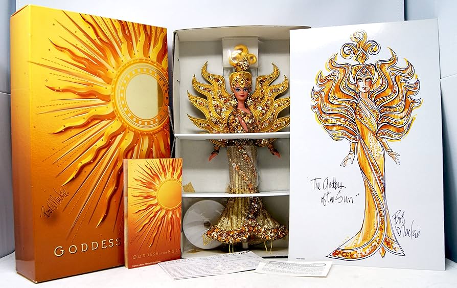Amazon.com: Barbie Goddess of the Sun Bob Mackie (1995 Timeless Amazon.com: Barbie Goddess of the Sun Bob Mackie (1995 Timeless