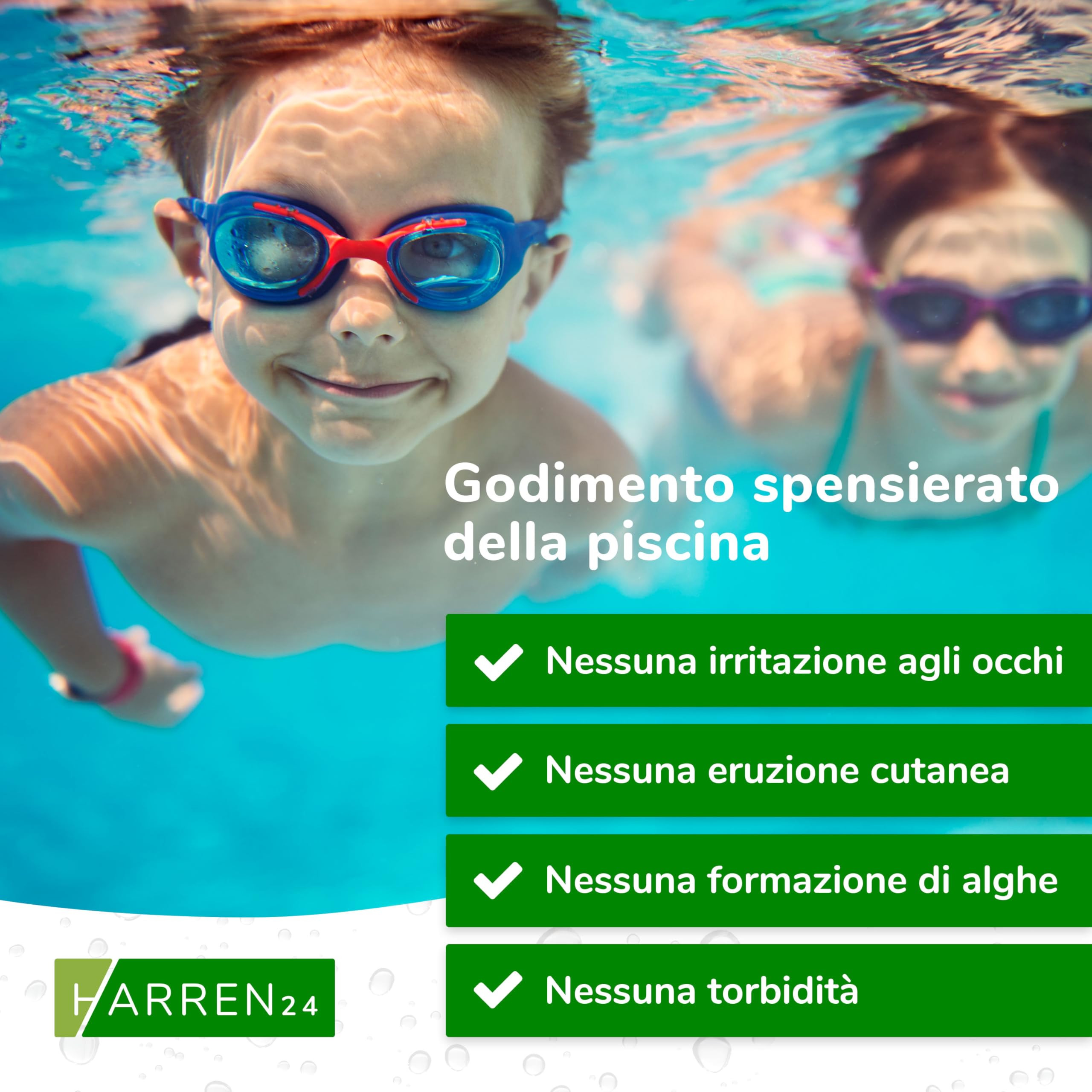 pastiglie per l‘analisi dell'acqua (Rapid) cloro libero DPD1, ossigeno attivo DPD4, valore del pH Phenol Red, tester per acqua di piscina, 50x 100x 250x 500x (DPD4 / 500 pastiglie)