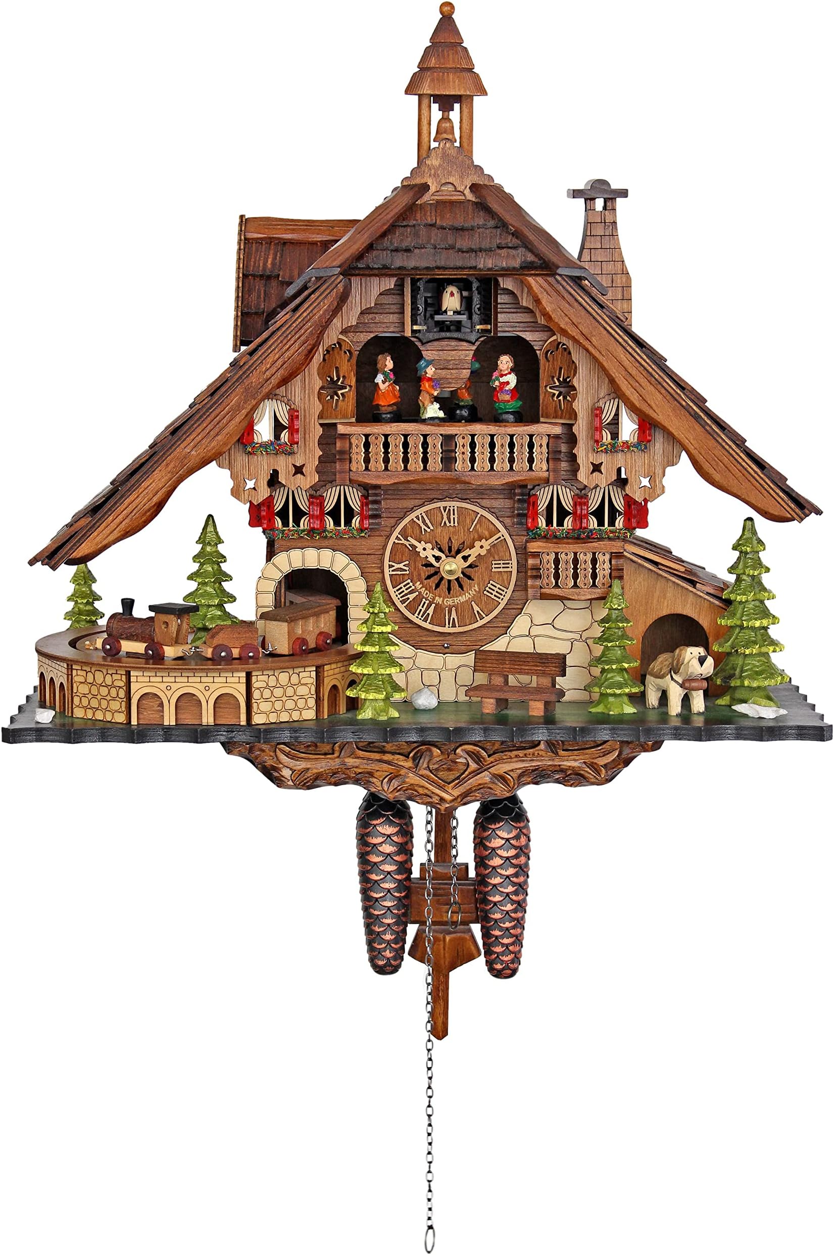 EngstlerQuartz Cuckoo Clock - Next Stop Black Forest