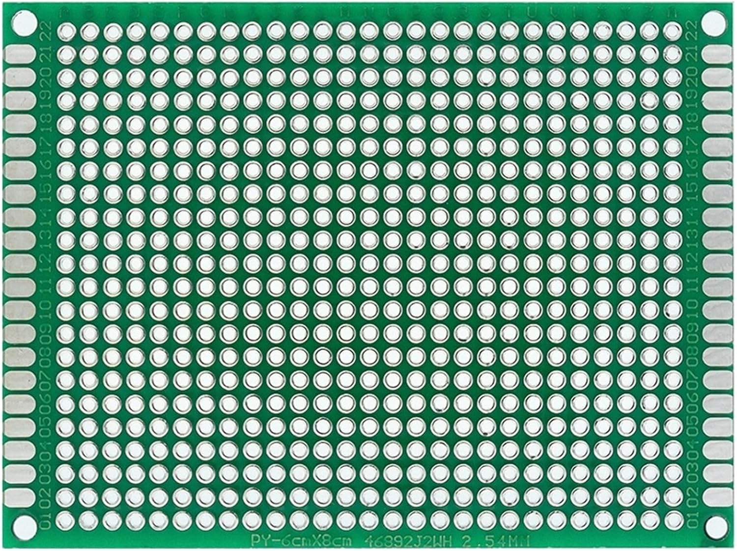 7x9 6x8 5x7 4x6 3x7 2x8cm Double Side Prototype DIY Universal Printed Circuit PCB Board Protoboard 4 * 6 6 * 8 5 * 7 3 * 7(8-12)