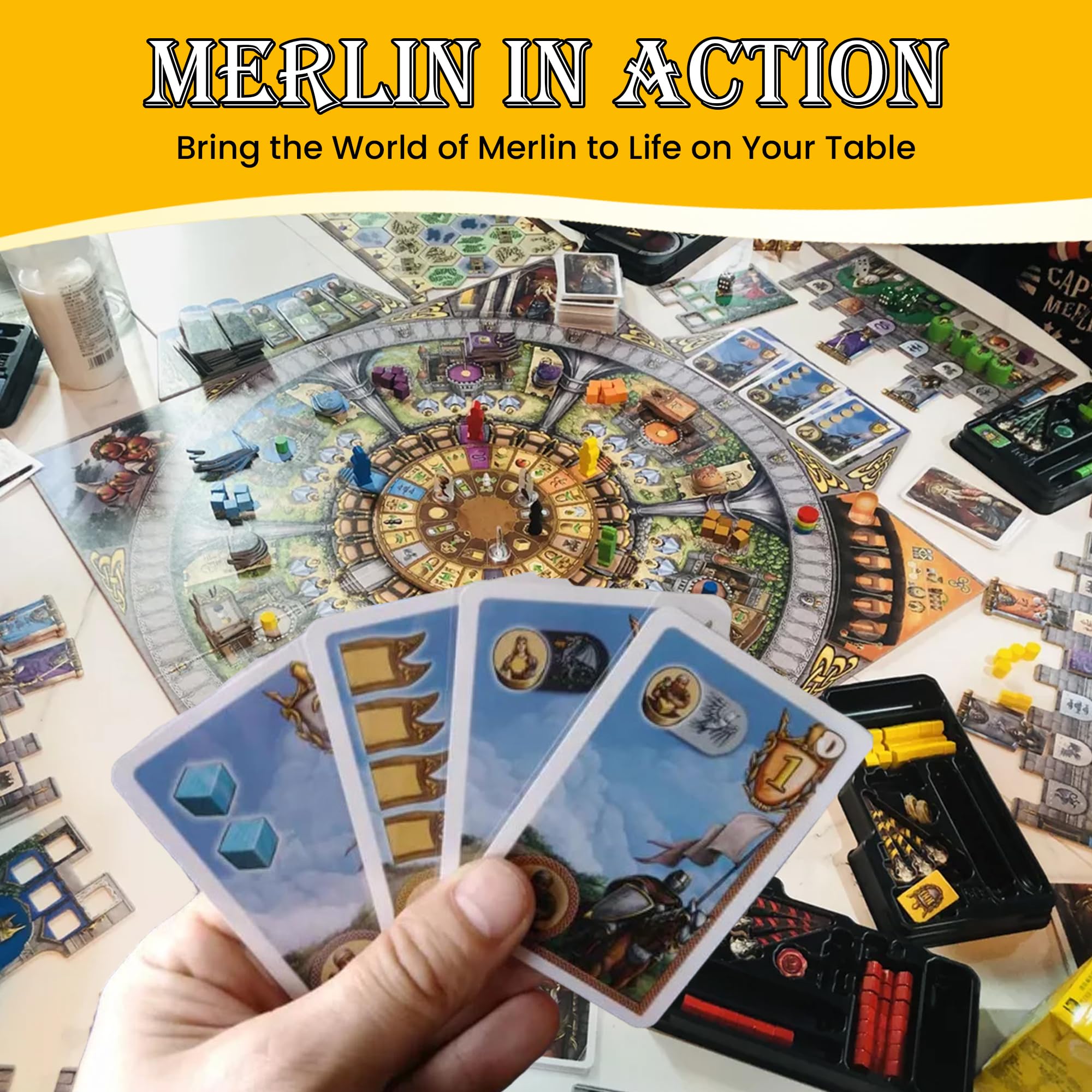 Amazon | Merlin Deluxe ビッグボックス ボードゲーム | ボード