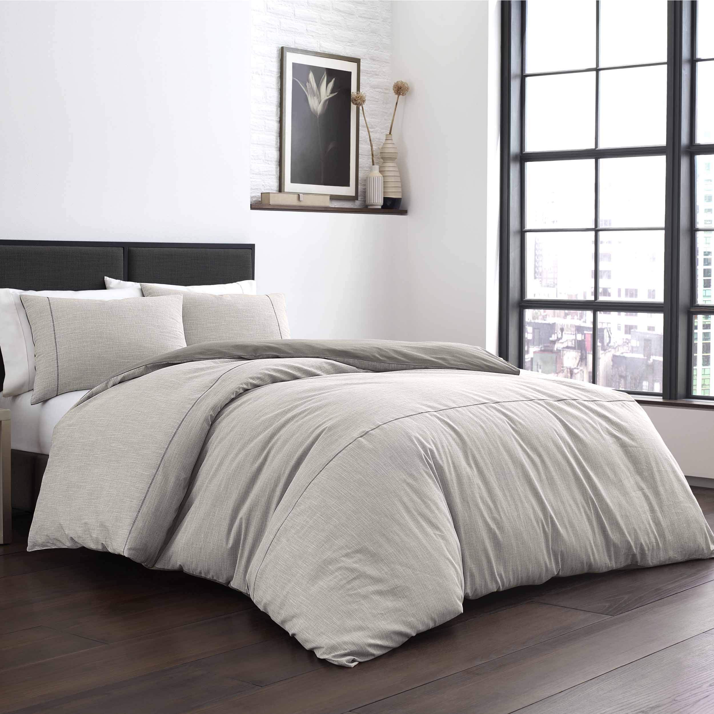 City Scene Pixel Duvet Cover Set Image 2