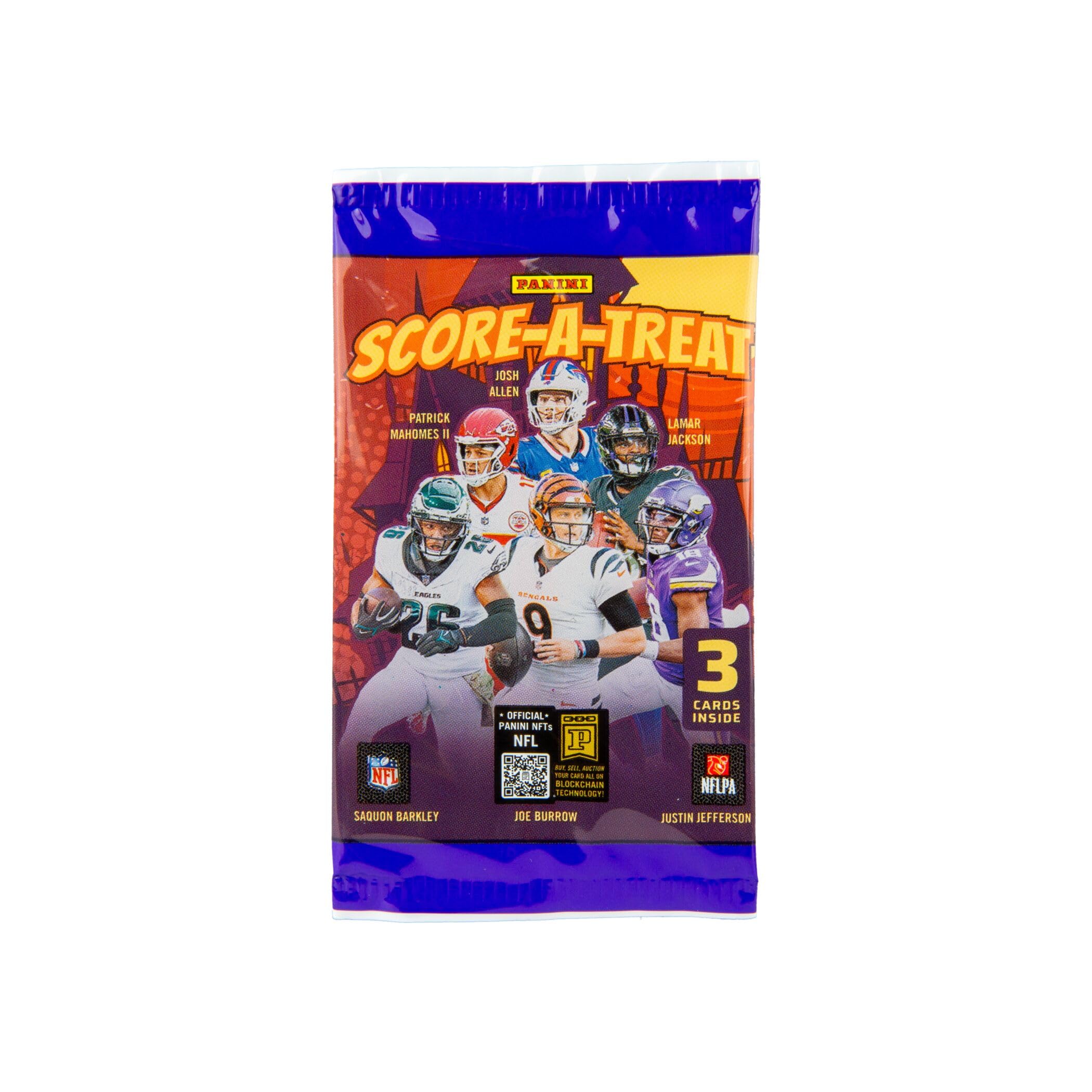 Paquete de tarjetas coleccionables de fútbol de  Score-A-Treat 2025 2
