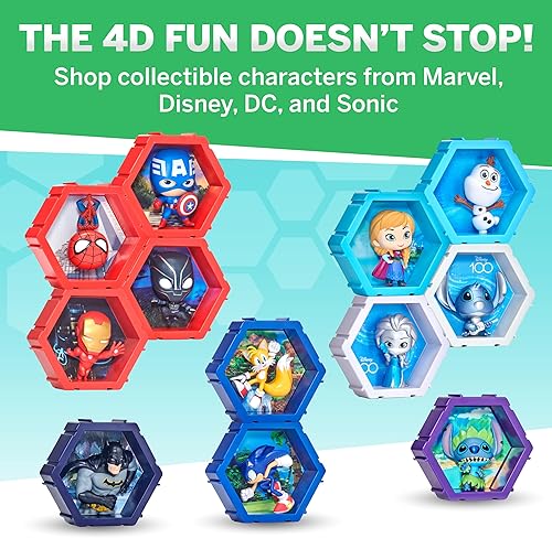 Miniatura 8 de WOW! PODS 4D Stitch - Disney 100 aniversario coleccionable, figura de acción, relleno de cesta de Pascua, regalo y juguete de Lilo & Stitch