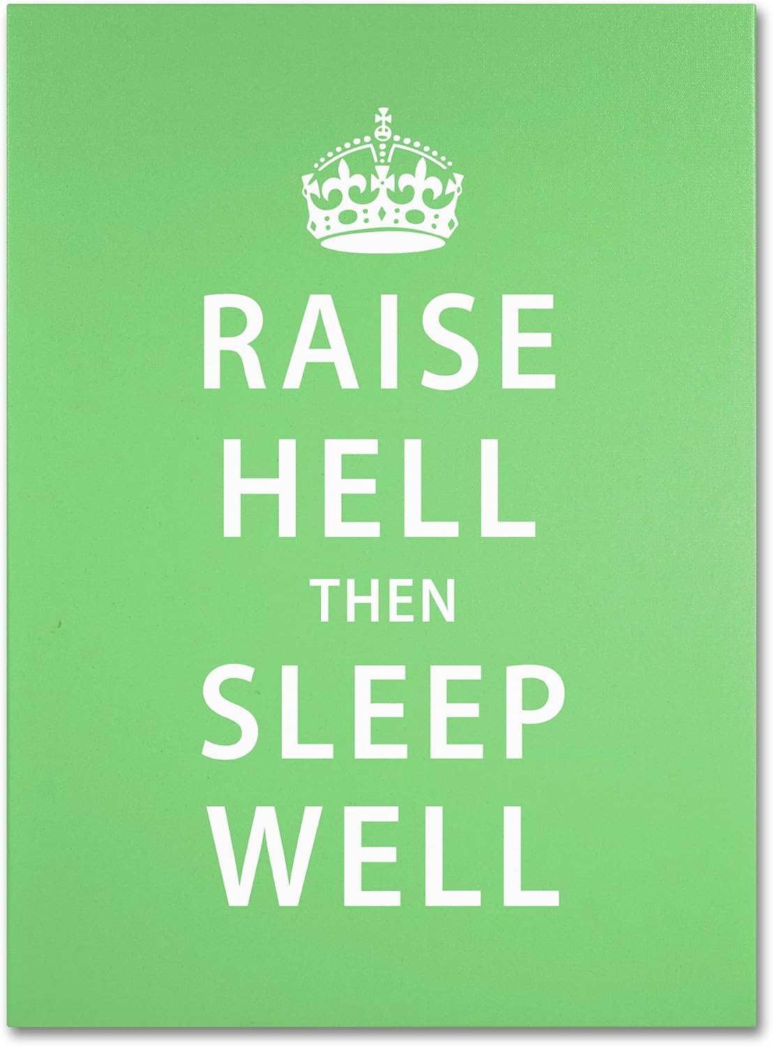 Trademark Fine Art Raise Hell Artwork by Megan Romo, 14 by 19-Inch