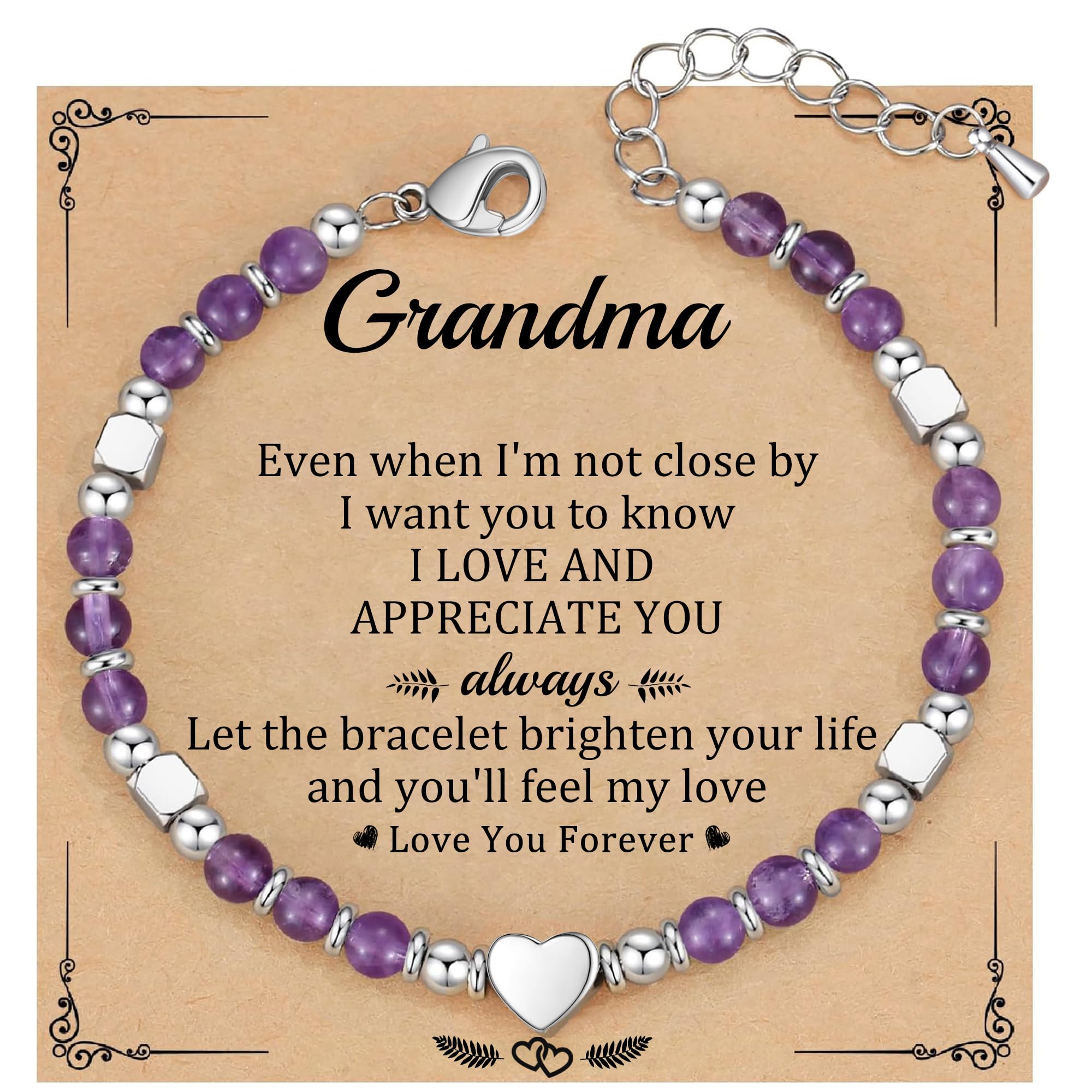 Best Friend Bracelet Gifts for Women Sister Bestie, Christmas Gift for Teens Mom Daughter Granddaughter Birthday Gift for Her Stocking Stuffers