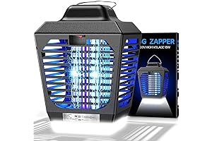 Best Indoor Mosquito Killer: Bug Zapper, Two-Color Waterproof Mosquito Zapper with LED...