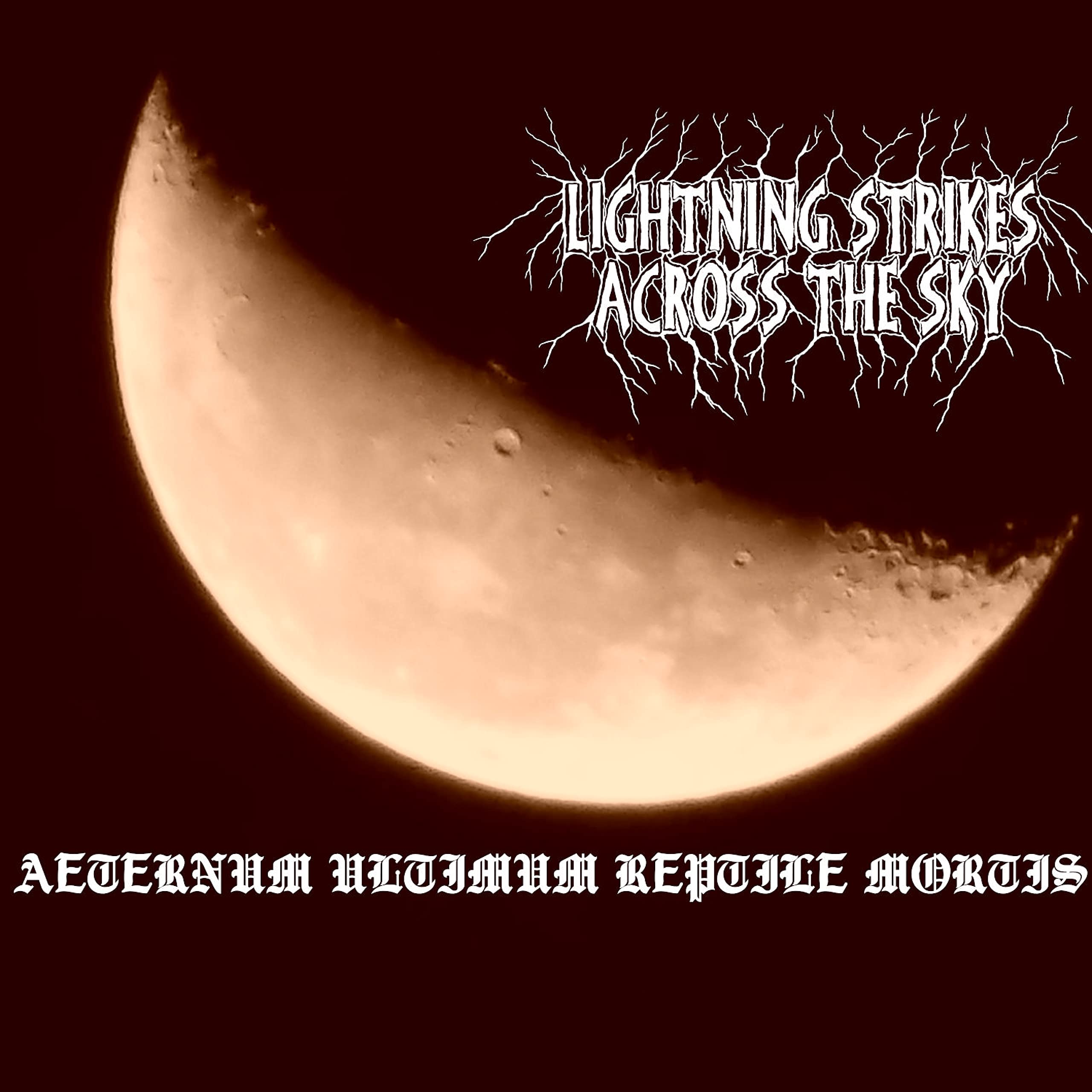 Lightning Strikes Across the Sky