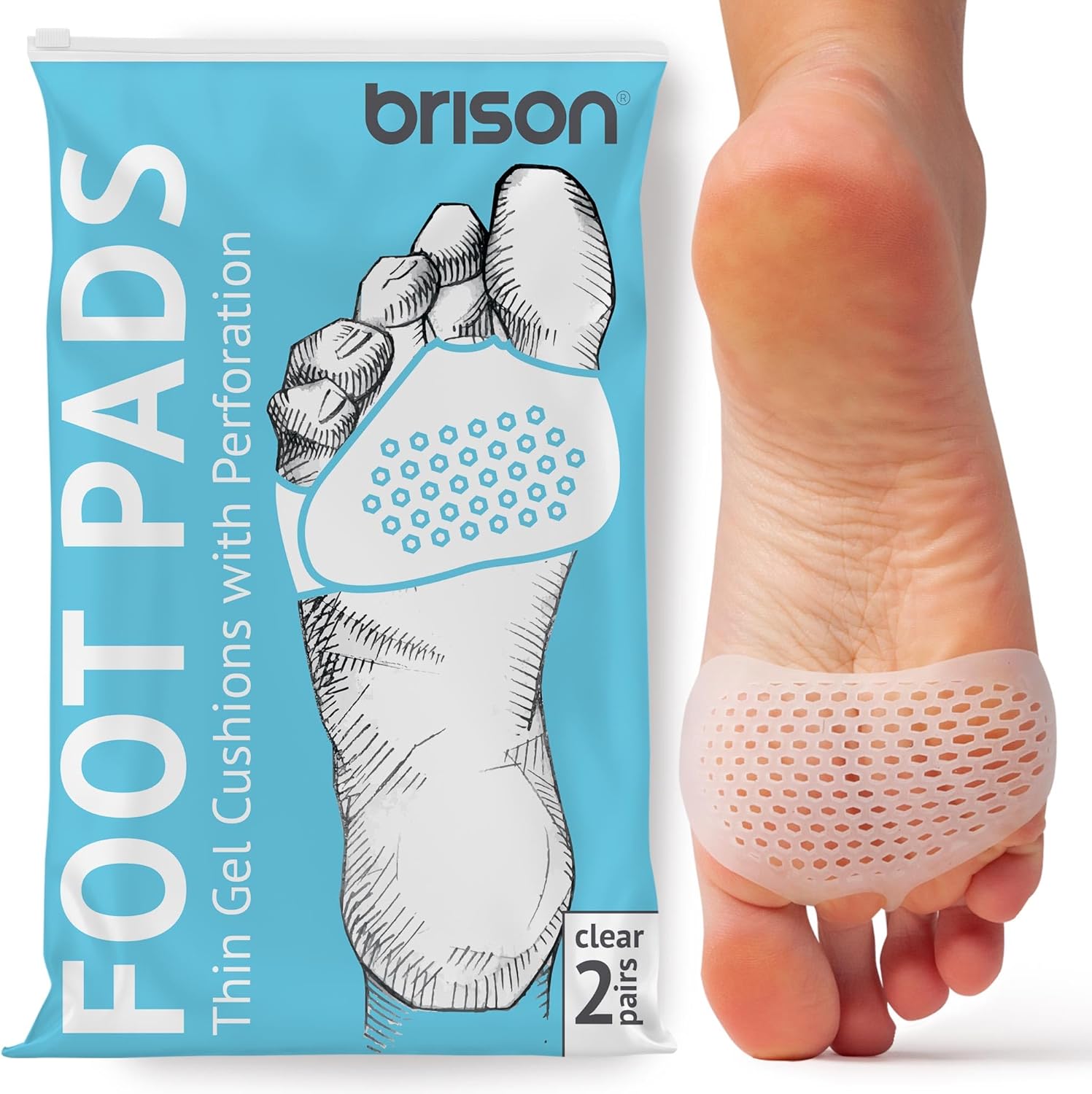 Metatarsal Ball of Foot Cushions Ball of Foot Cushion Soft Gel