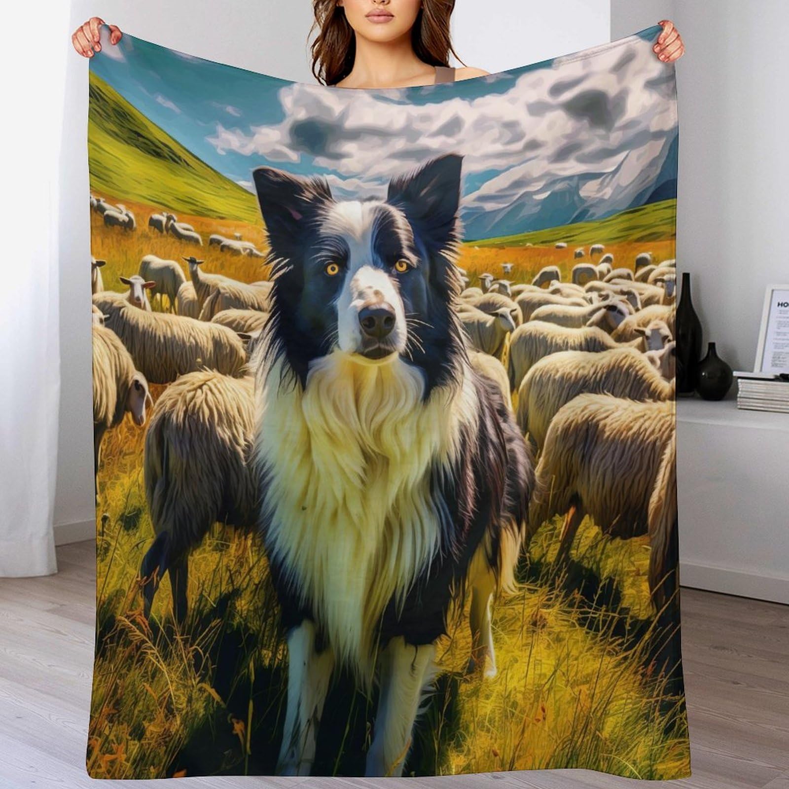 Couverture Chien Flannel Haute Qualité 180×200cm Tissu Épais et Durable