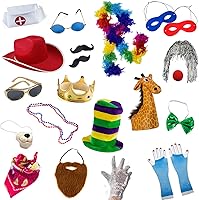 Algopix Similar Product 11 - Funny Party Hats Photo Booth Props 