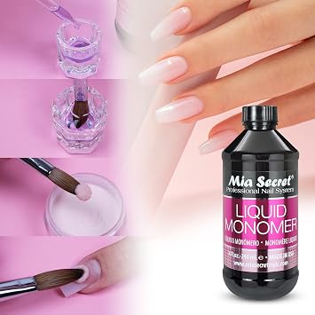 1 MIA SECRET 4 oz / 120ml LIQUID MONOMER PROFESSIONAL ACRYLIC NAIL SYSTEM