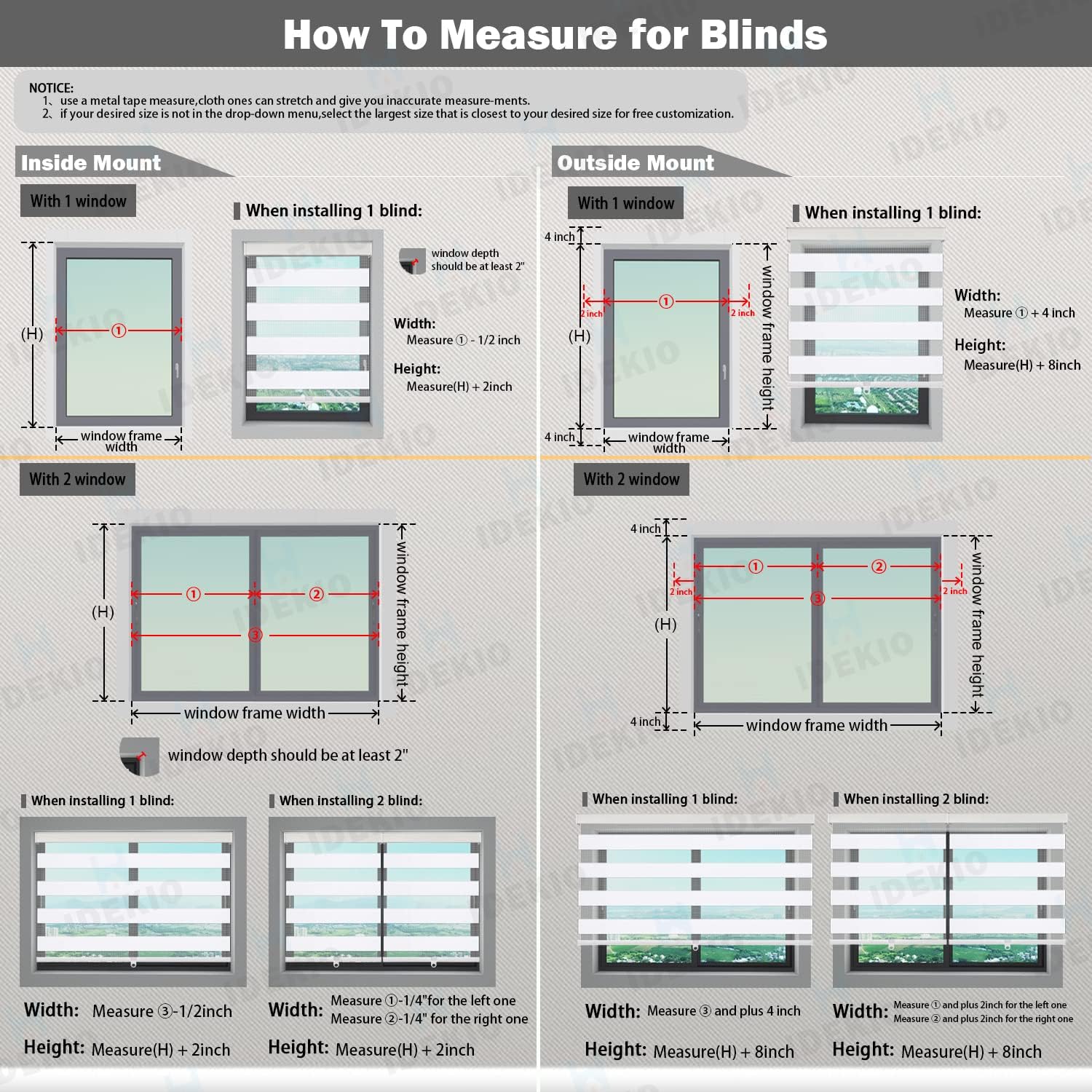 Zebra Blinds,Roller Blinds for Windows,Custom Size Dual Layer Cordless Window Blinds and Shades,Sheer or Privacy Light Control,Day and Night Blinds for Door,Office[Grey,77" W x 95" H Customize]