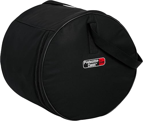 Vista 83 de Gator Cases Protechtor Series - Bolsas acolchadas de nailon de cinco piezas para juegos de batería estilo Fusion, se adapta a 22 x 18 pulgadas, 10 x