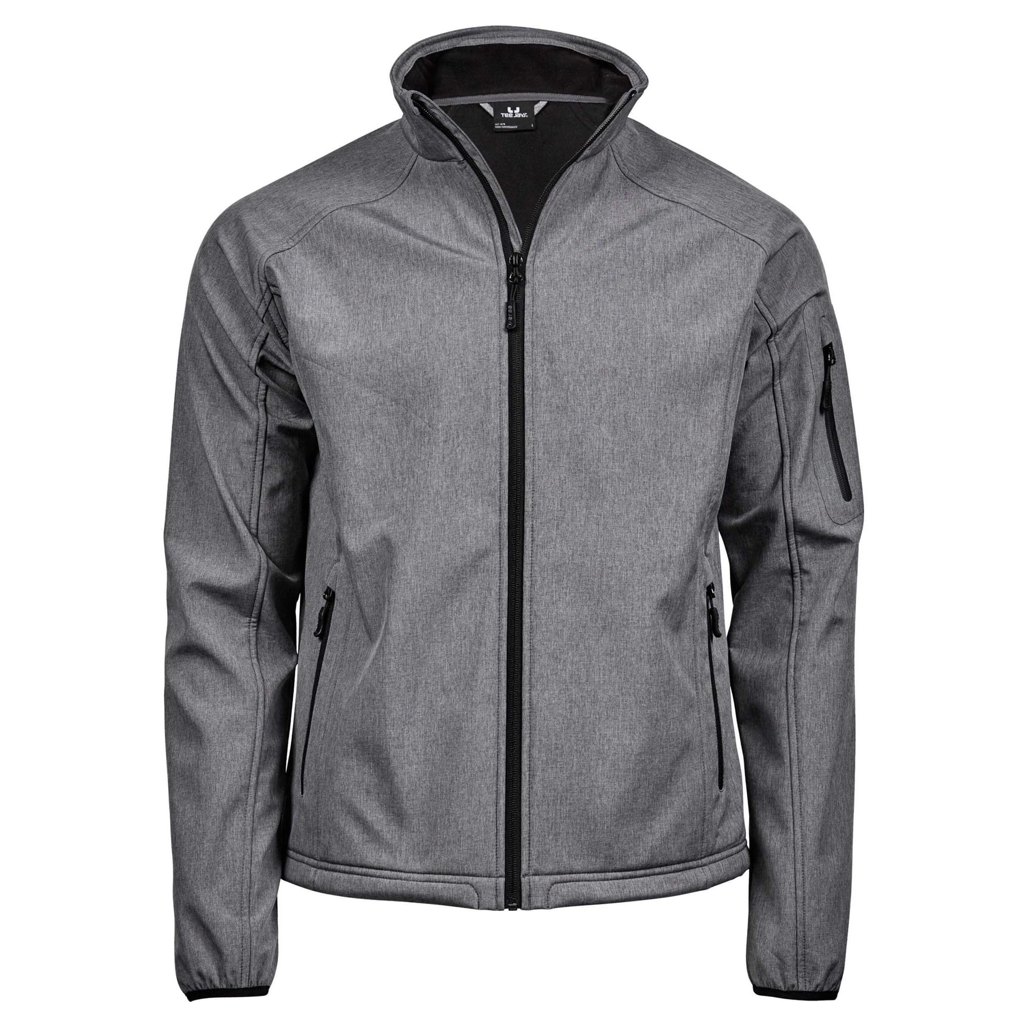 Tee Jays Men's Jacket - Grey - Large