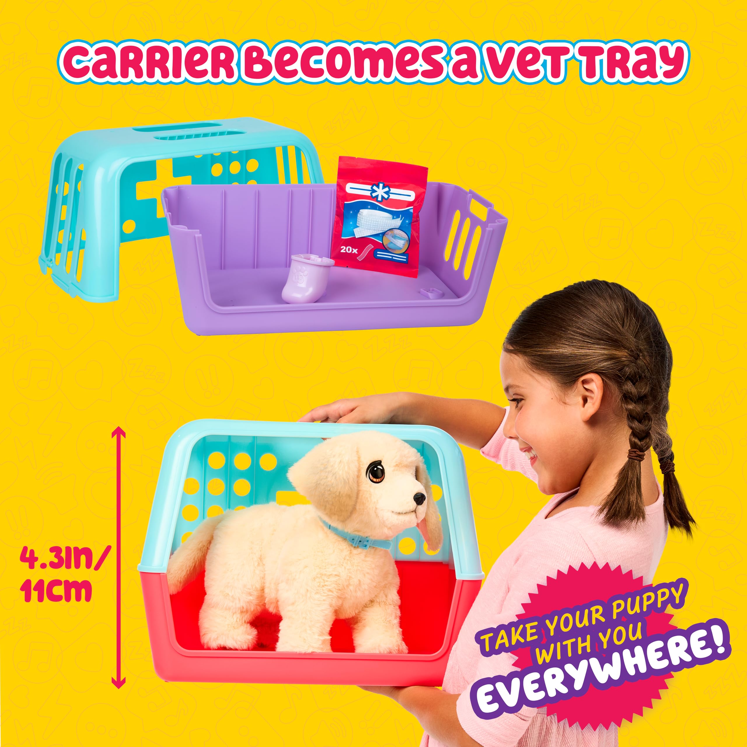 テレビ puppy Little Live Pets Ouchies - Cooper The Retriever Puppy|Transform