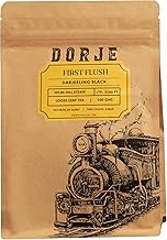 Dorje Teas First Flush Darjeeling Black Tea | 100g (Pack of 1) | Selim Hill Estate | Sweet & Floral Flavour | 100% Single Estate Whole Leaf | No Dust or Fannings | 40 Cups