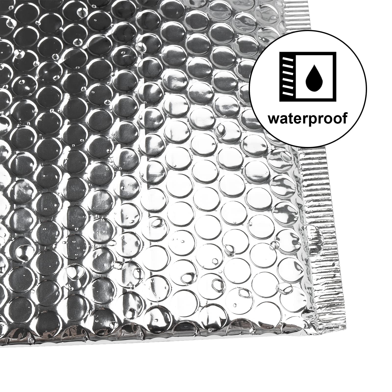 Gold Metallic Bubble Mailers Size 4x8 Padded Shipping Bags – Shipping In Style - Foto 5