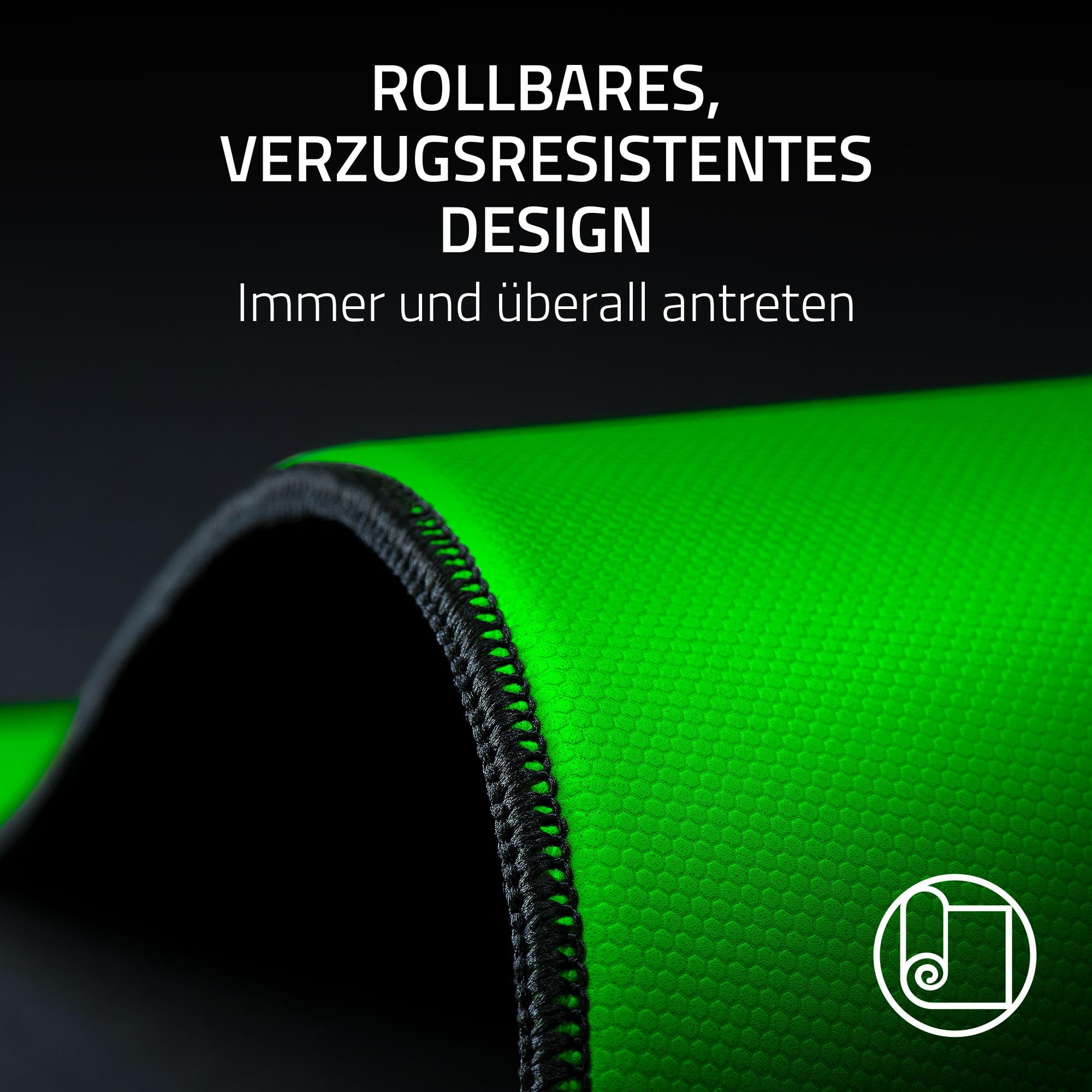 Razer Gigantus V2 Pro L - Balance - Weiches E-Sport-Gaming-Mauspad für Geschwindigkeit und Kontrolle - GlideCore-Schaumstoff - Optimiert für optische Sensore - 500 mm x 480 mm | Balance