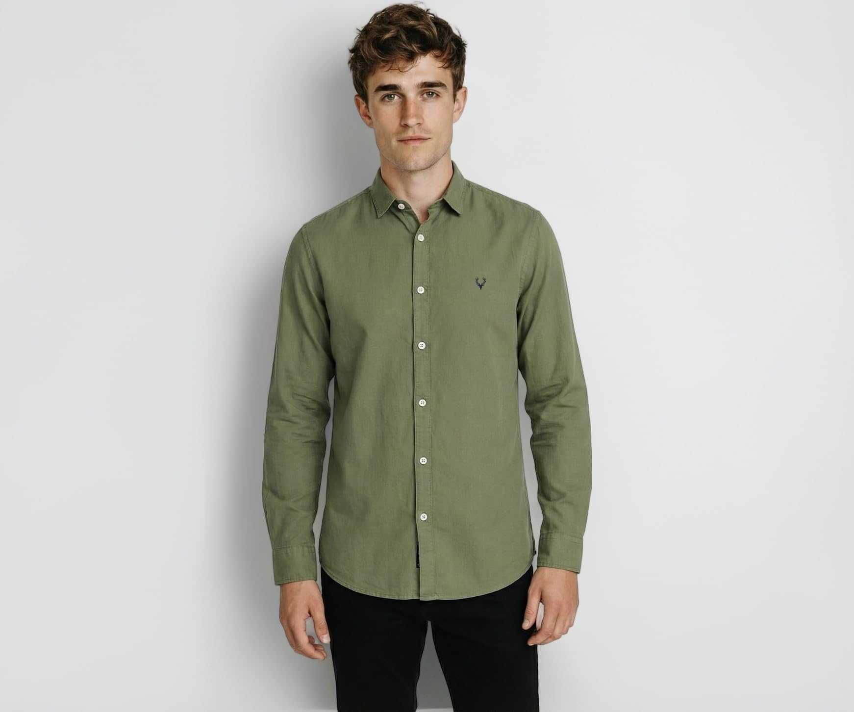 - Men’s Casual Shirt | Regular Collar | Soft Breathable Fabric | Everyday Smart Casual Wear