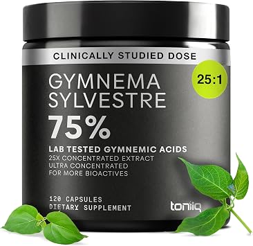 Toniiq Gymnema Sylvestre Ultra High Potency 251 Extract
