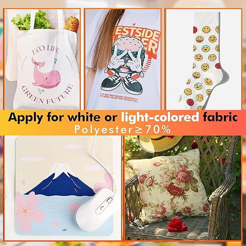 Miniatura 3 de Koala Papel de sublimación de 11 x 17 pulgadas, fácil de hacer tú mismo, camisetas, vasos, tazas, solo compatible con impresora de sublimación de