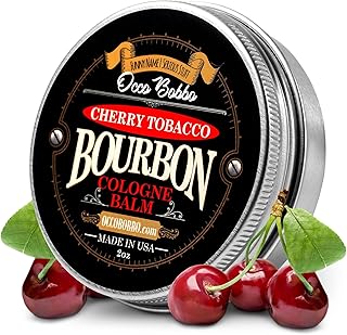 Handy Hound Occo Bobbo Cherry Tobacco Bourbon Cologne for Men - Mens Solid Cologne Bourbon - Bold and Masculine Scent - Perfectly Crafted for the Modern Man - Made in the USA (2 oz)