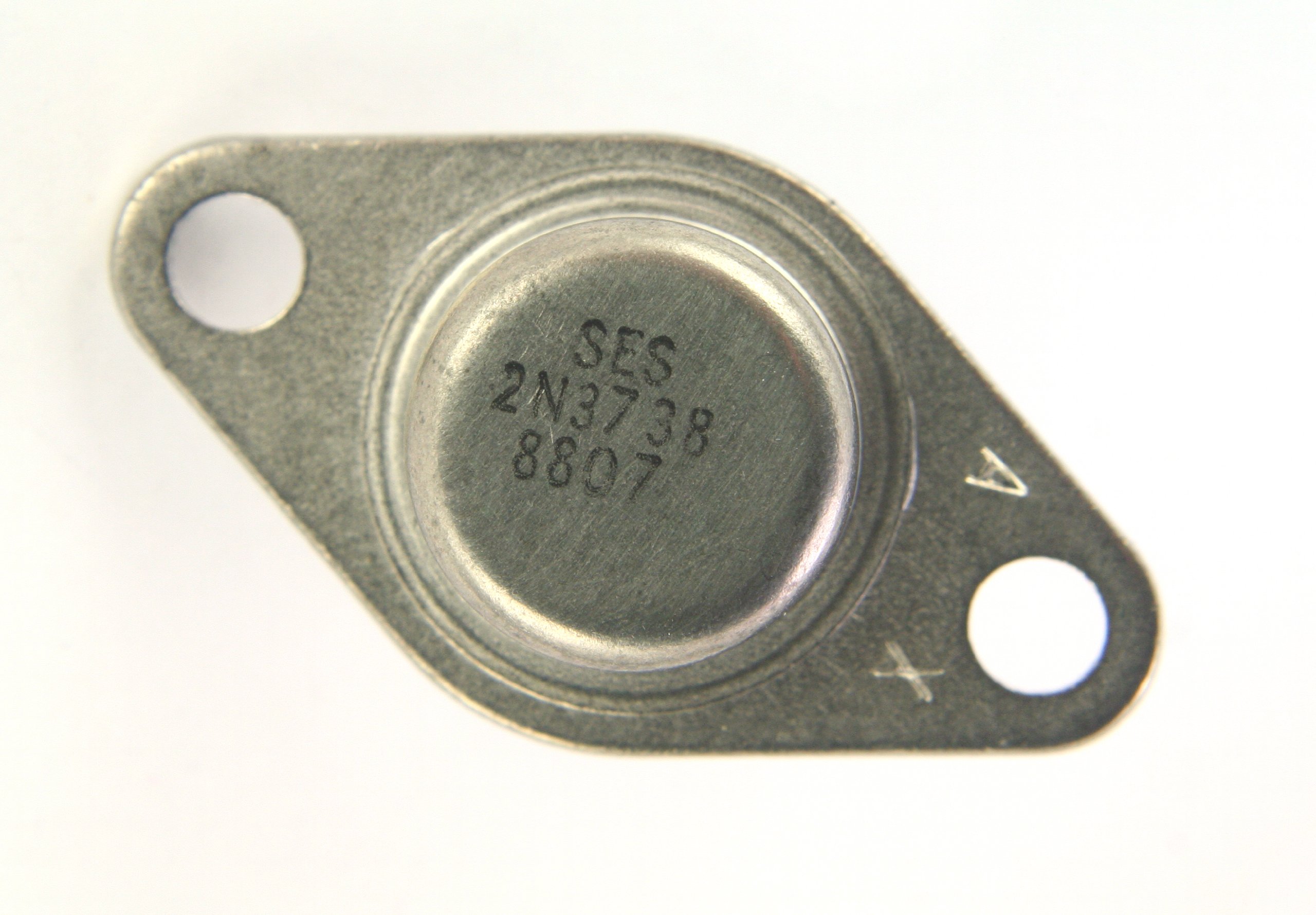 (PG #2) 2N3738 Semitronic Transistor 250v 225v 1A 20W TO-66 Metal Case