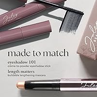 Vista 7 de Julep Sombra de ojos 101 Crema a Polvo Barra de Sombra Impermeable - Stone Matte - Larga duración, a prueba de pliegues, sombra de ojos mate