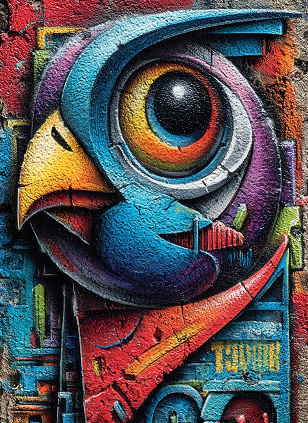 WANGWANGMIAO Paint by Numbers Kits for Adults,Colorful Owls Painting by Number Kits On Canvas,DIY Color Acrylic Oil Paints Home Wall Decor 16x20inch/40×50CM，with Frame