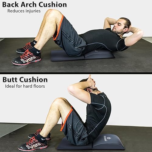 Miniatura 3 de Alfombrilla de sentadilla para ejercicio, estructura de espuma de alta densidad, almohadilla para abdominales para sentadillas abdominales, tapete