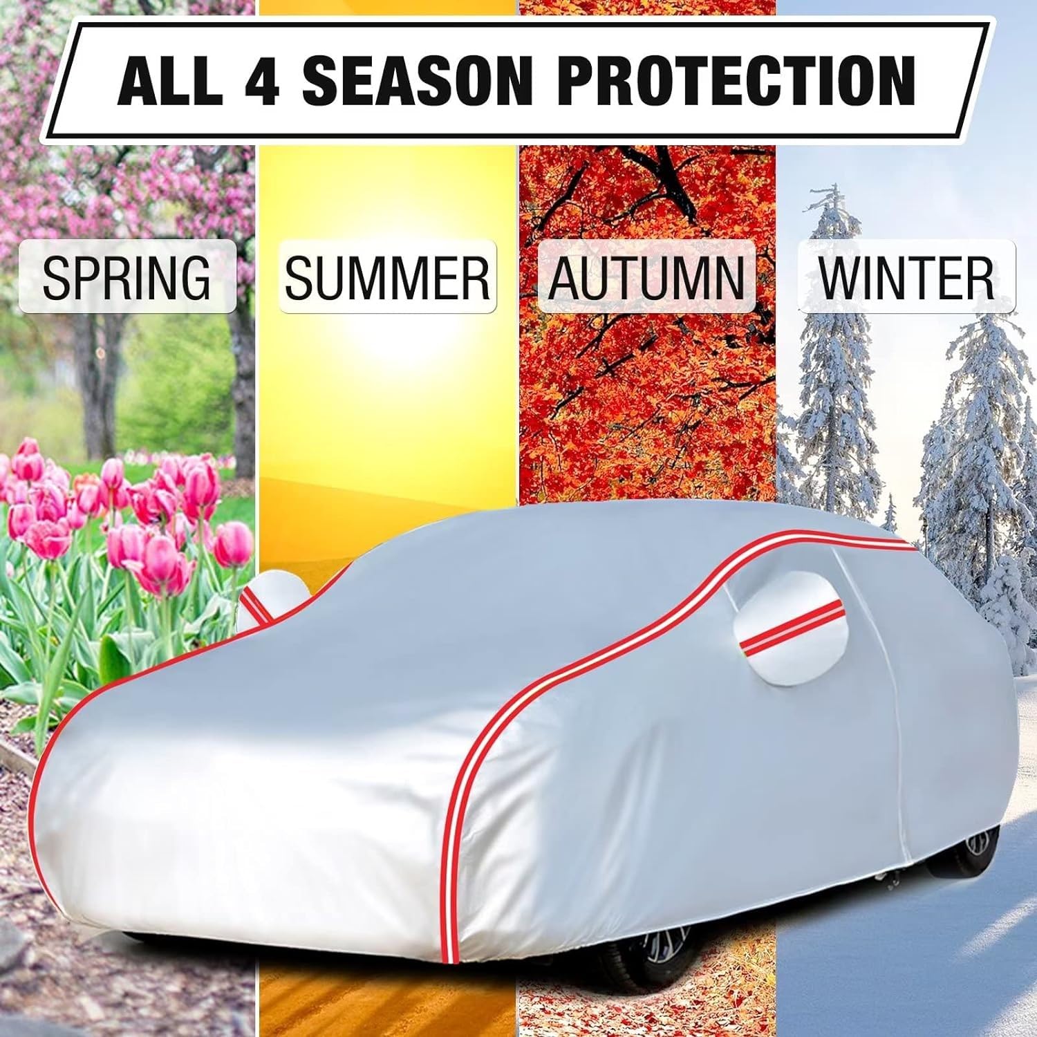 Car Cover For Sma𝘳t City Coupe 1998-2002 (250 X 152 X 153cm),Rain