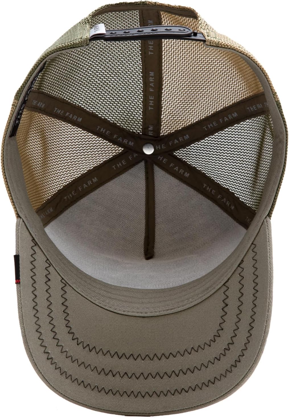 Goorin Bros. Tri Tones Collection Trucker Hat for Men and Women, Olive (Tri Gator), One Size - Image 5