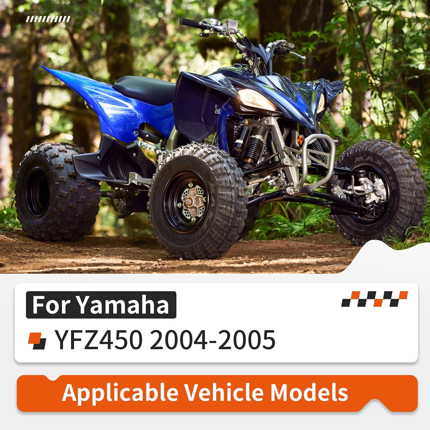 Rear Axle Shaft w/Collar Sprocket Hub For Yamaha YFZ450 2004-2005 5TG-25381-00-00 1S3-25386-00-00