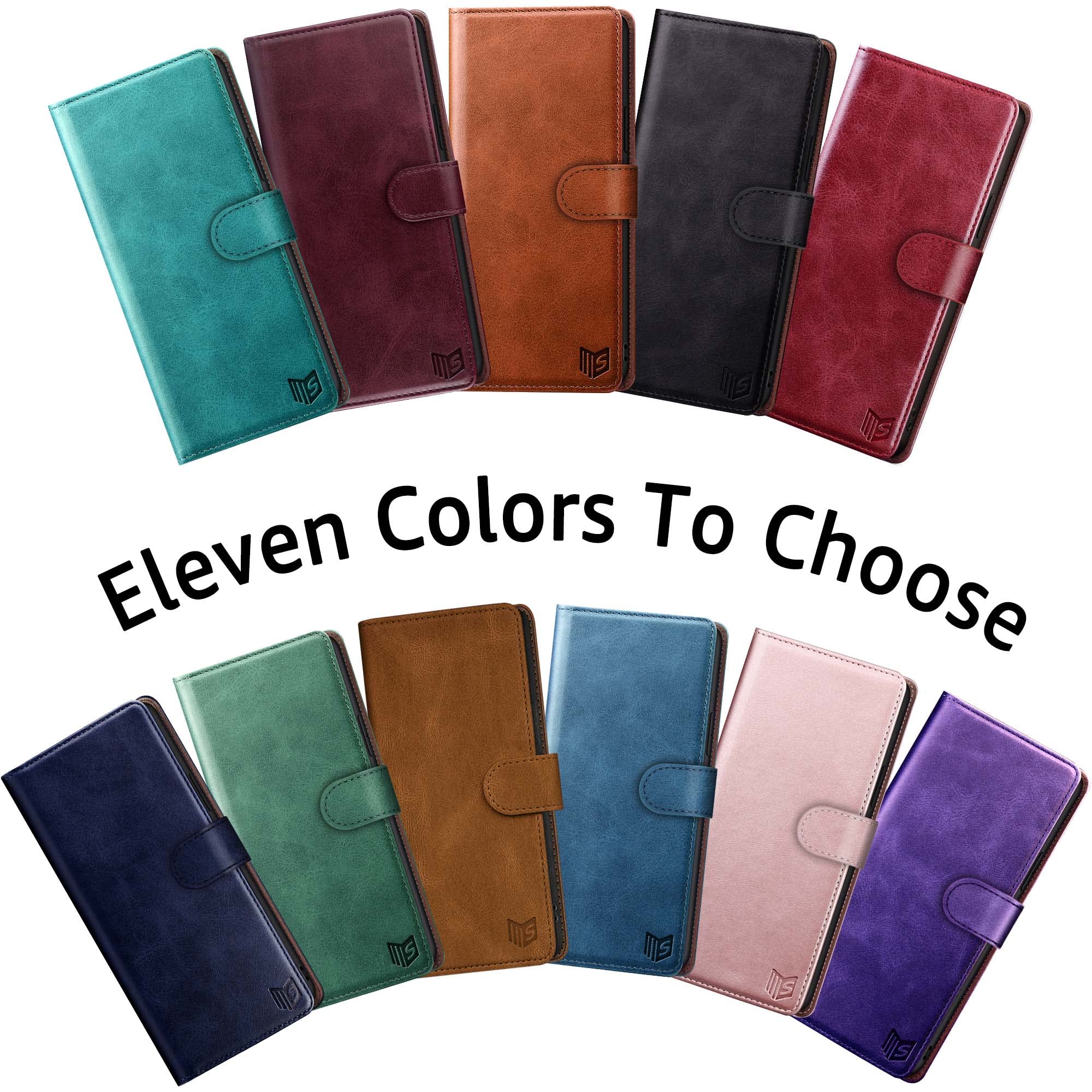 SUANPOT for Moto G Stylus 5G 2023 Wallet case ?RFID Blocking? Credit Card Holder, Flip Folio Book PU Leather Phone case Shockproof Cover Women Men for Stylus 5G 2023 case Red