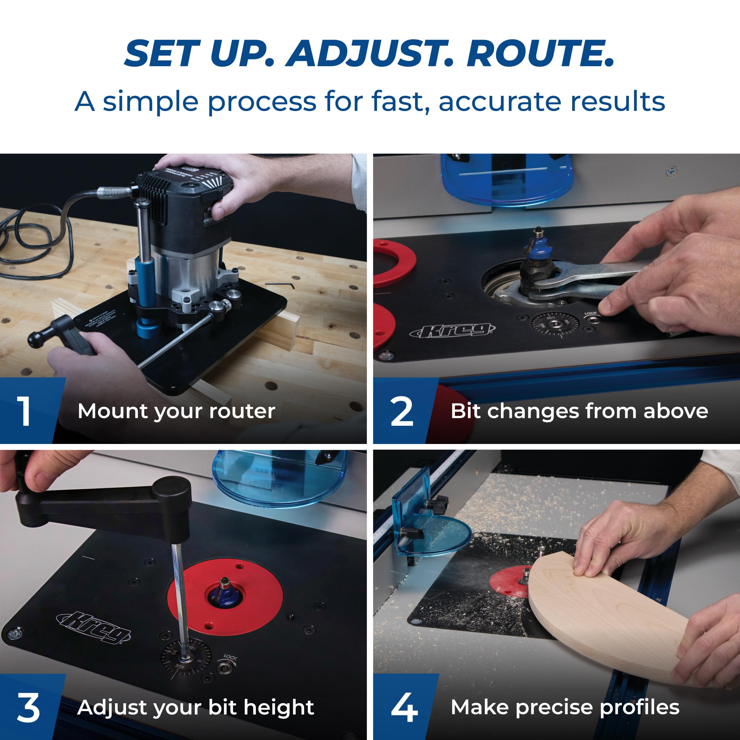Kreg Router Lift - Precision Adjustment -8