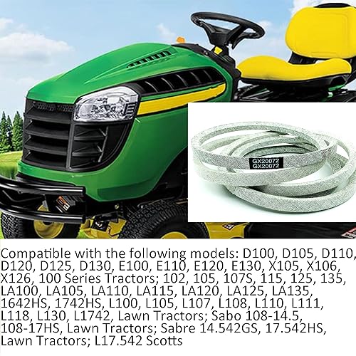 Miniatura 7 de Bamkyait 121-5765 Correa de transmisión para cortacésped Toro Timemaster Turfmaster 30" Deck 20199 20200