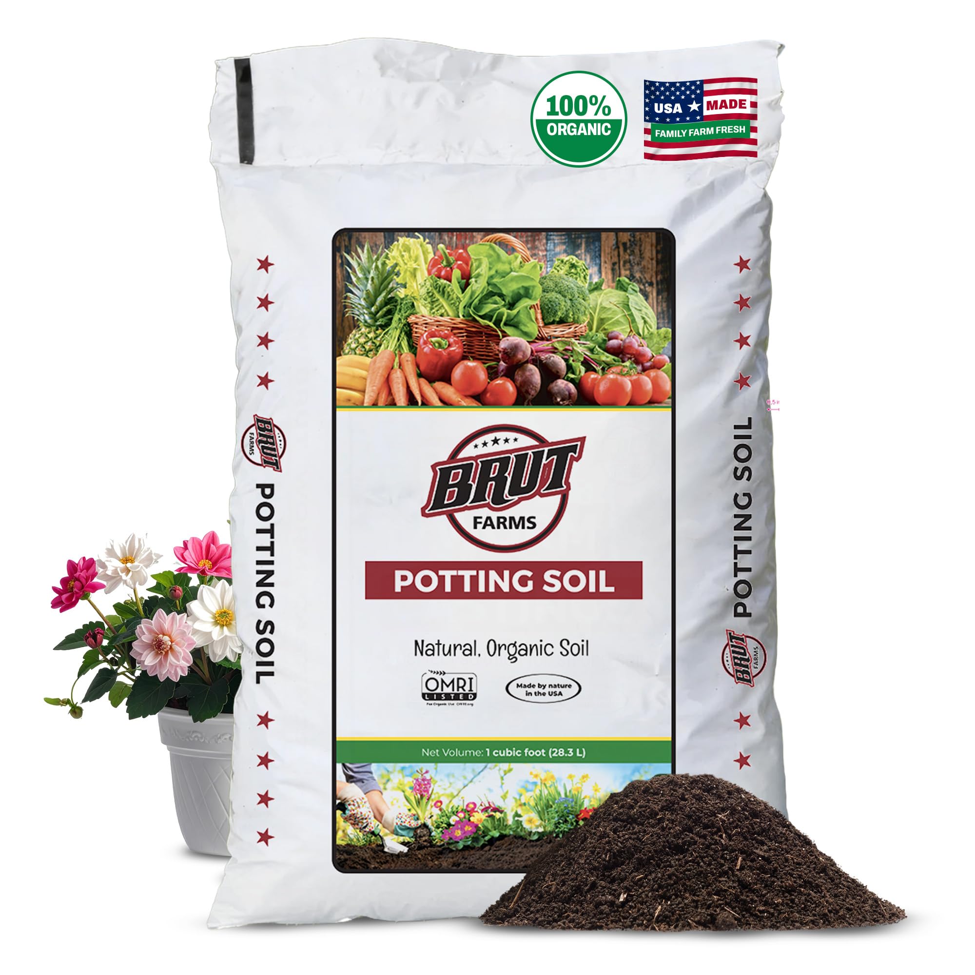 Brut Organic Potting Soil